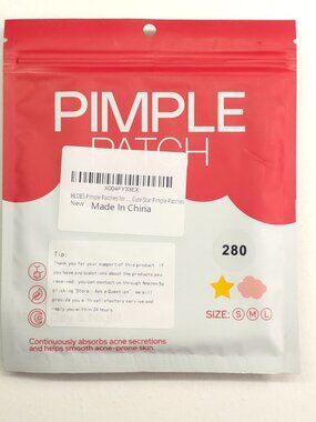 HLOES Star and Flower Pimple Patches 3 Sizes - 280 Count